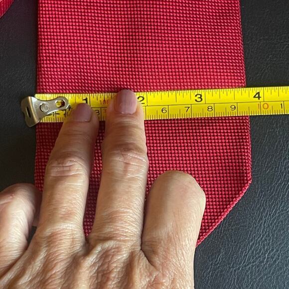 Vintage Authentic GUCCI Silk Men's Tie Made in Italy - Picture 8 of 9